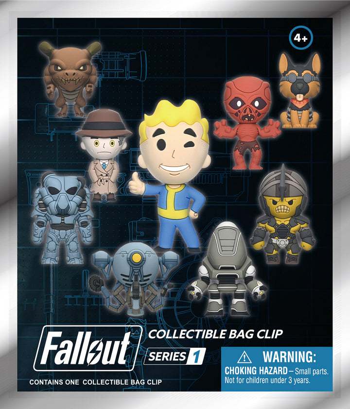 Fallout 3D Foam Bag Clip Blind Bag Display Case of 24