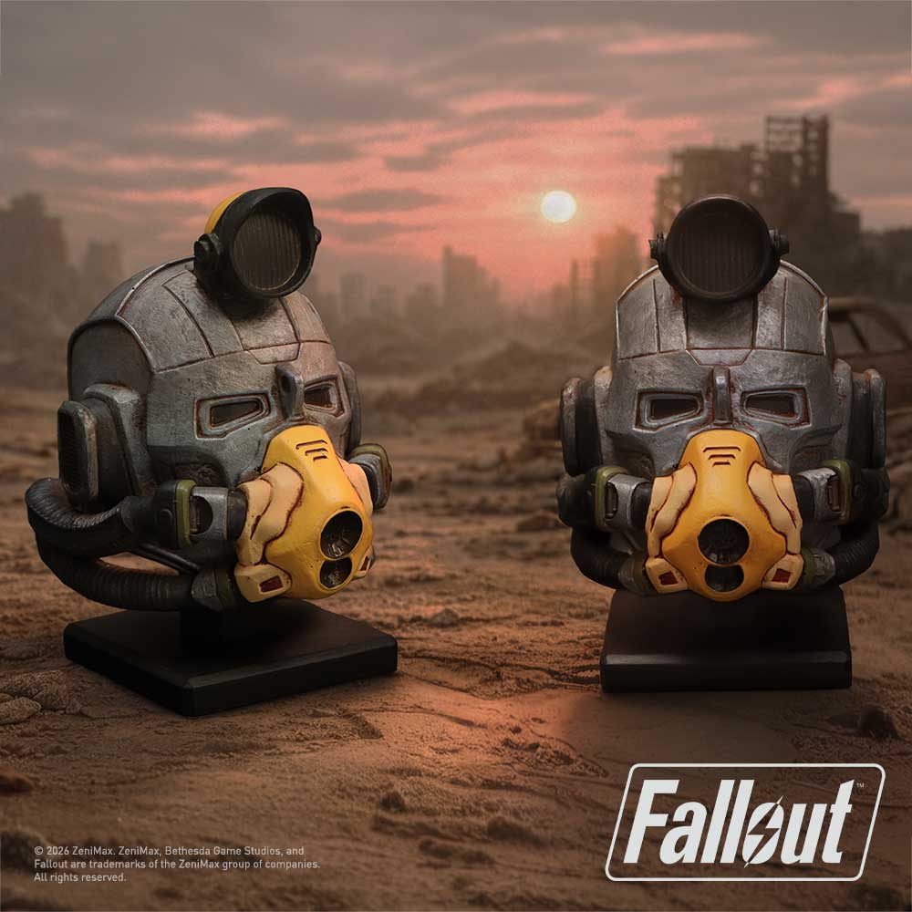 Fallout Excavator Helmet Miniature Replica Figurine