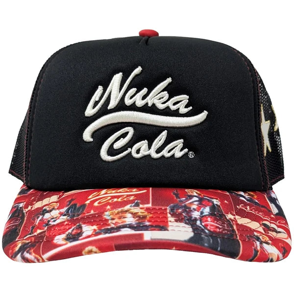Fallout Nuka Cola Embroidered Trucker Hat