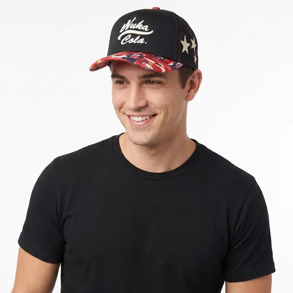 Fallout Nuka Cola Embroidered Trucker Hat