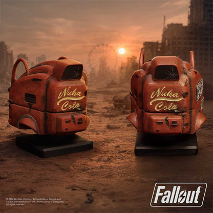 Fallout Nuka Cola Nukatron Helmet Miniature Replica Figurine