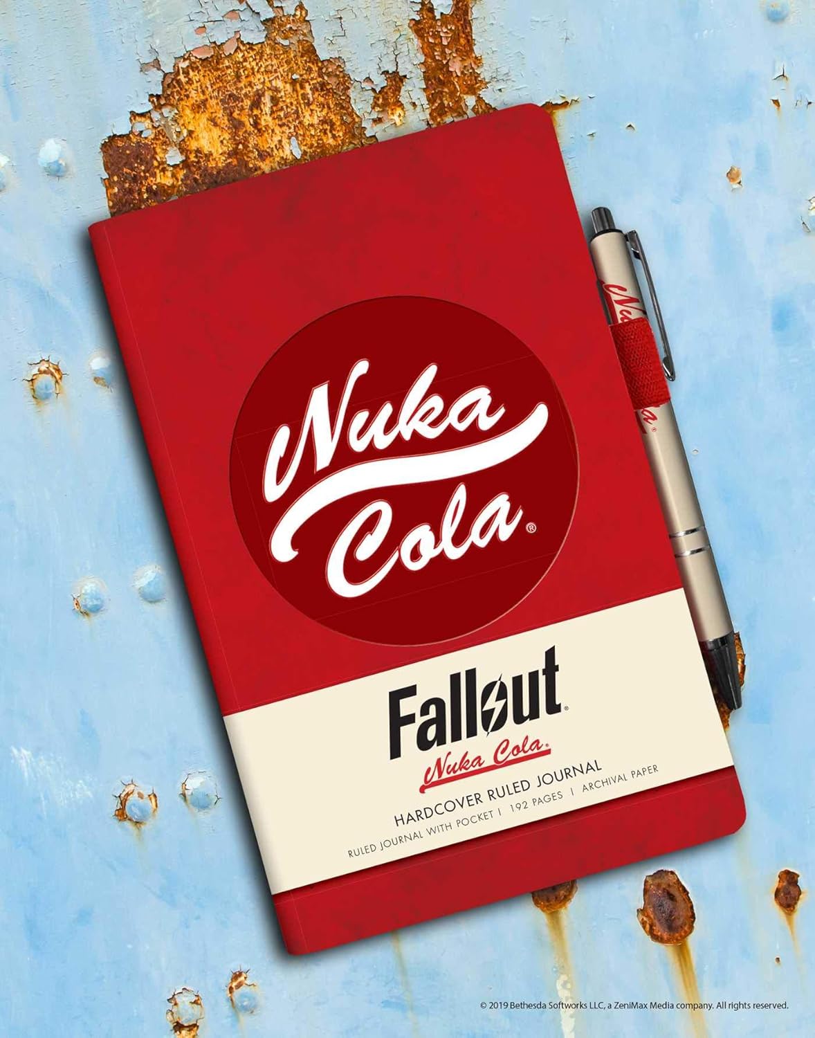 Fallout Nuka Cola Hardcover Rule Journal with Pen