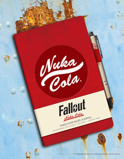 Fallout Nuka Cola Hardcover Rule Journal with Pen