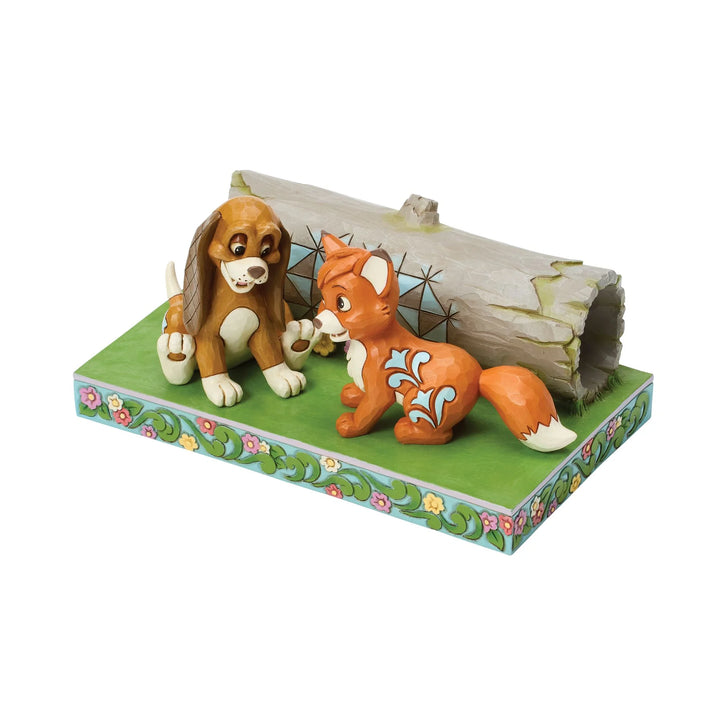 Fox &amp; the Hound Jim Shore Disney Traditions Statue