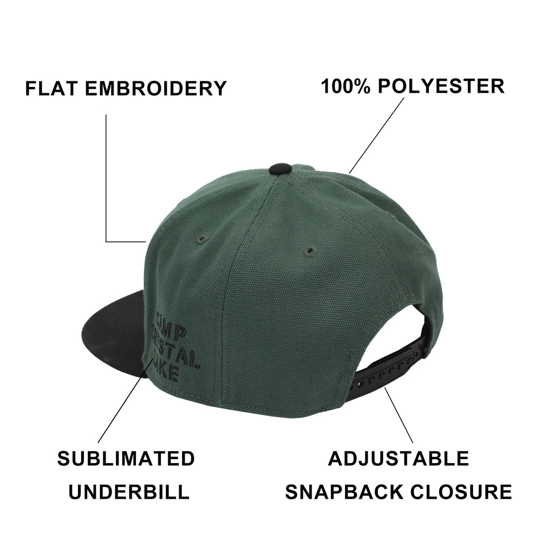 Friday the 13th Jason Voorhees Mask Snapback Hat