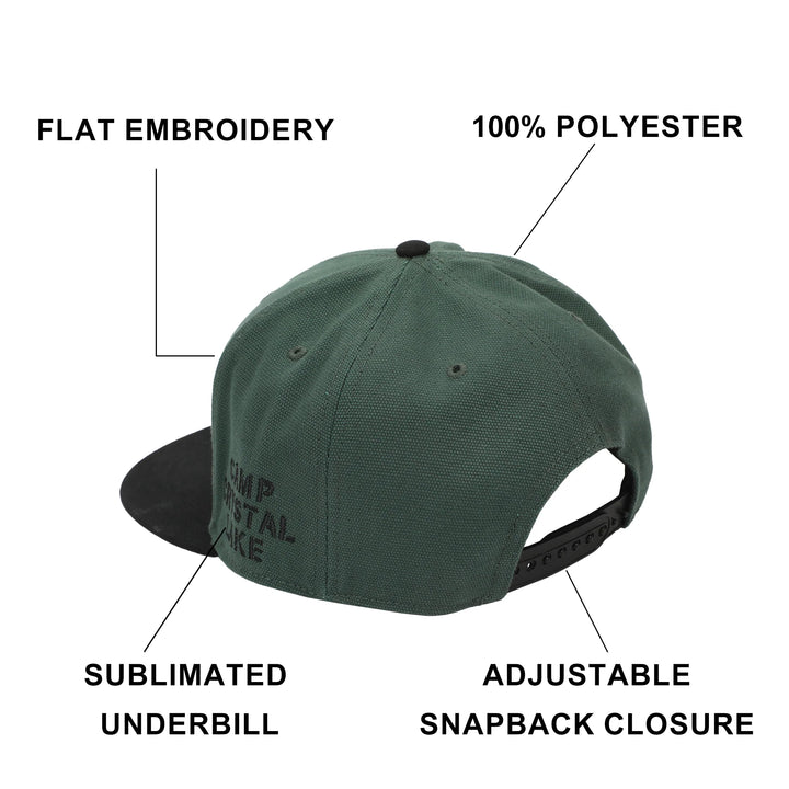 Friday the 13th Jason Voorhees Mask Snapback Hat