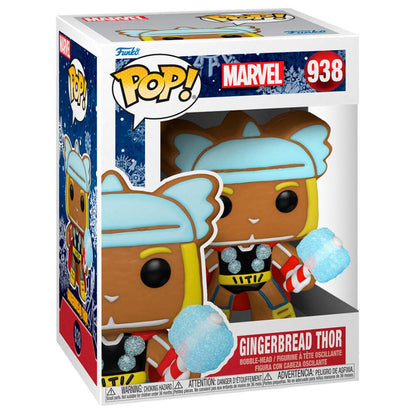 Gingerbread Thor Marvel Holiday Funko Pop!