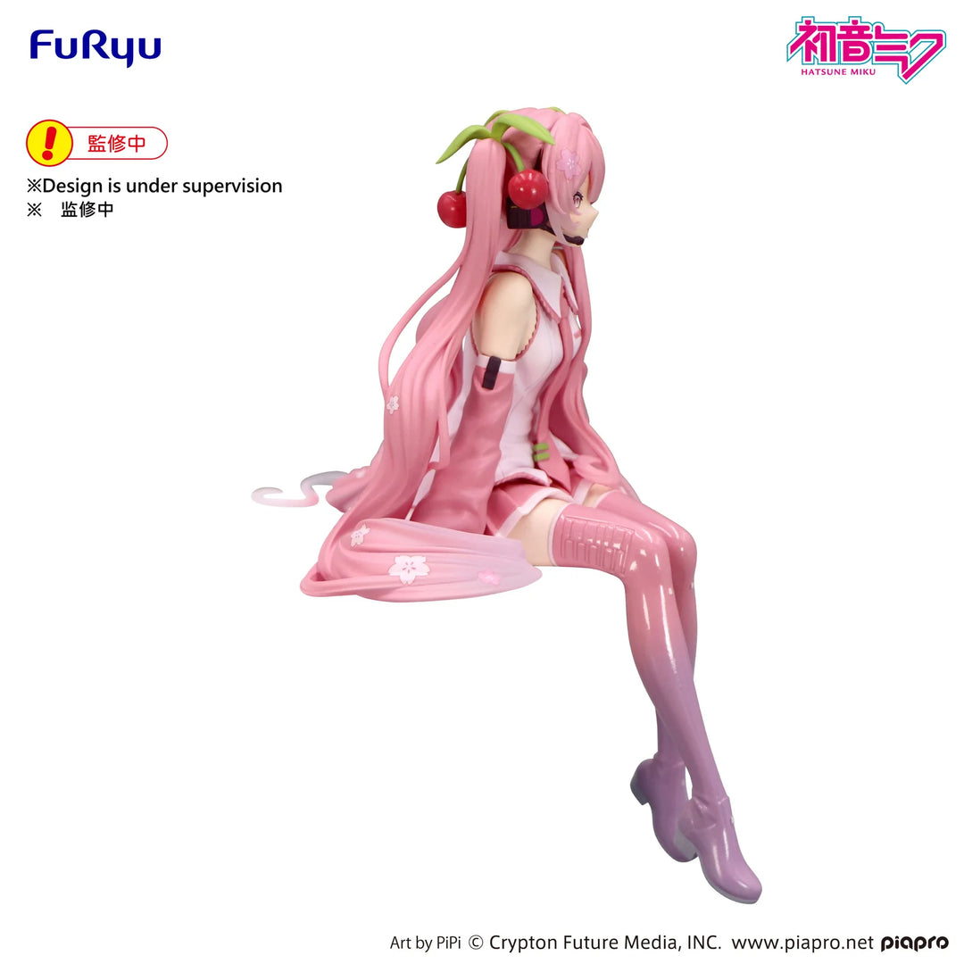 Hatsune Miku Noodle Stopper Figure Sakura Miku