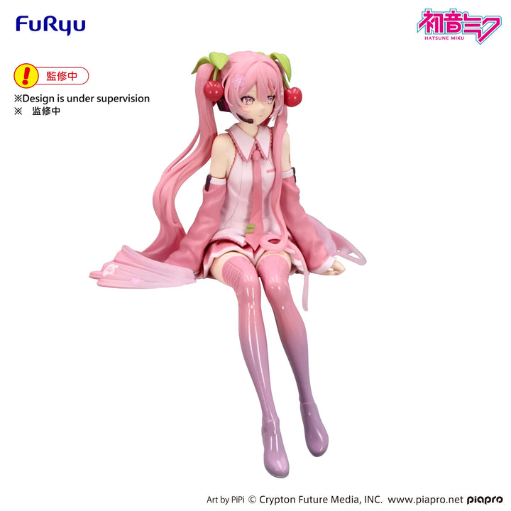 Hatsune Miku Noodle Stopper Figure Sakura Miku