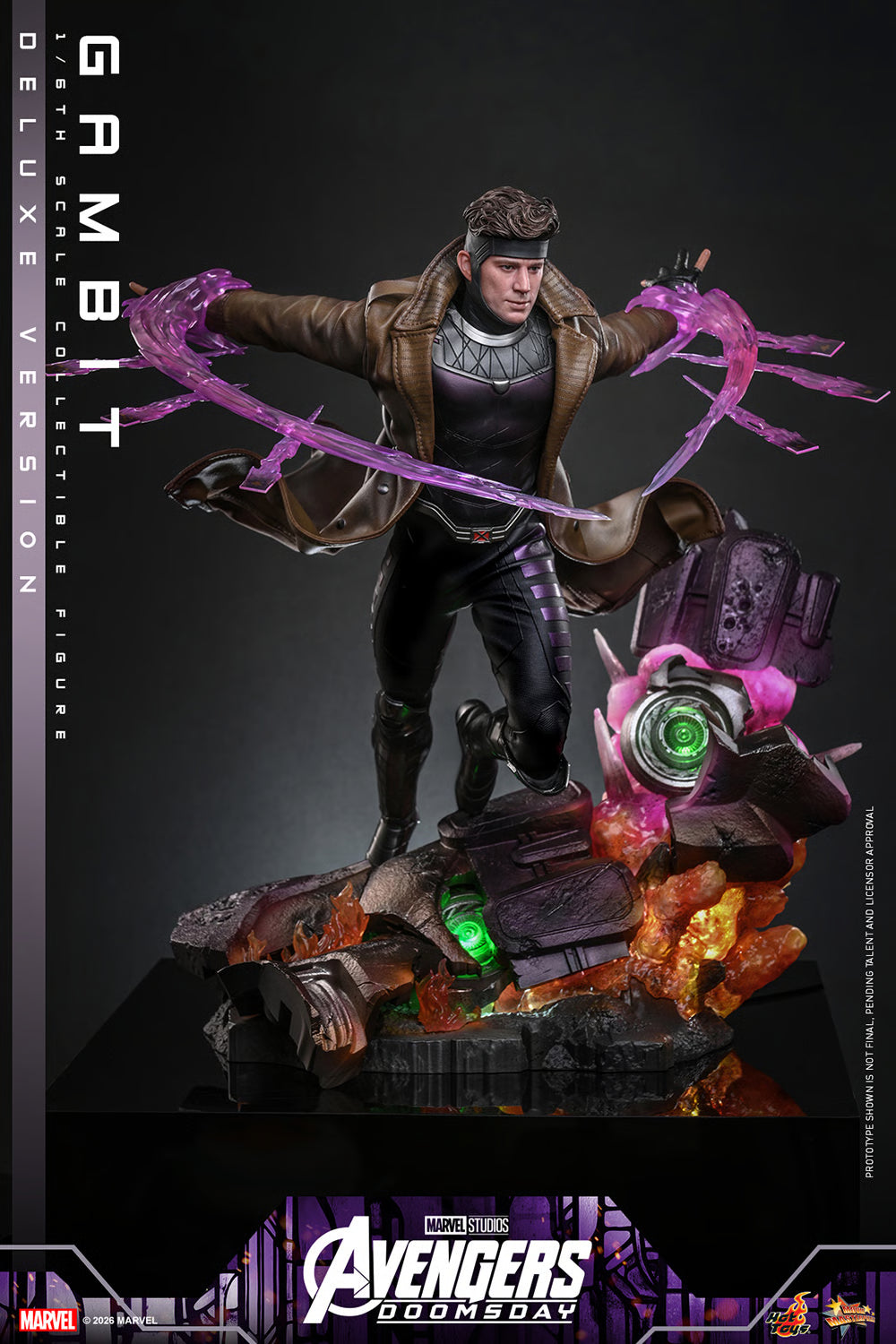 *Pre-Order* Gambit - Deluxe Version (Avengers: Doomsday) Sixth Scale Figure by Hot Toys