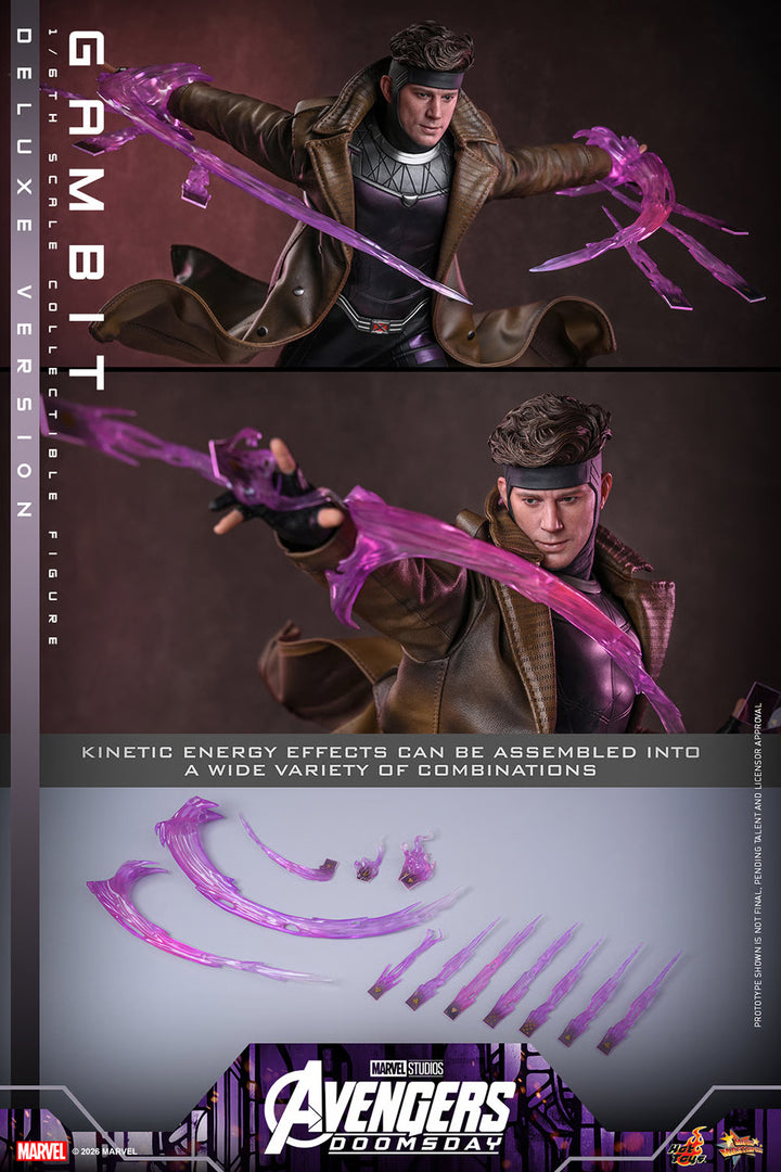*Pre-Order* Gambit - Deluxe Version (Avengers: Doomsday) Sixth Scale Figure by Hot Toys