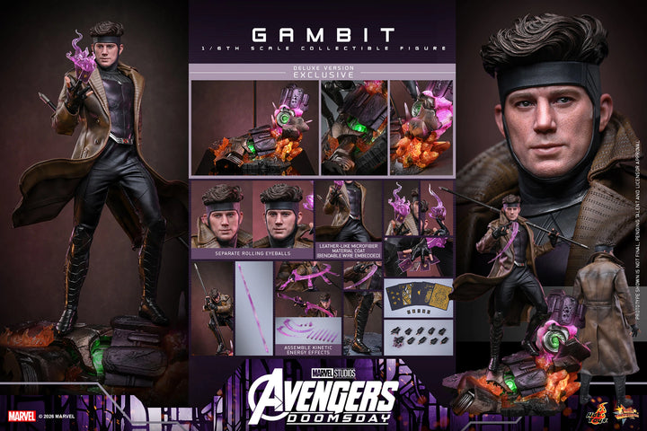 *Pre-Order* Gambit - Deluxe Version (Avengers: Doomsday) Sixth Scale Figure by Hot Toys