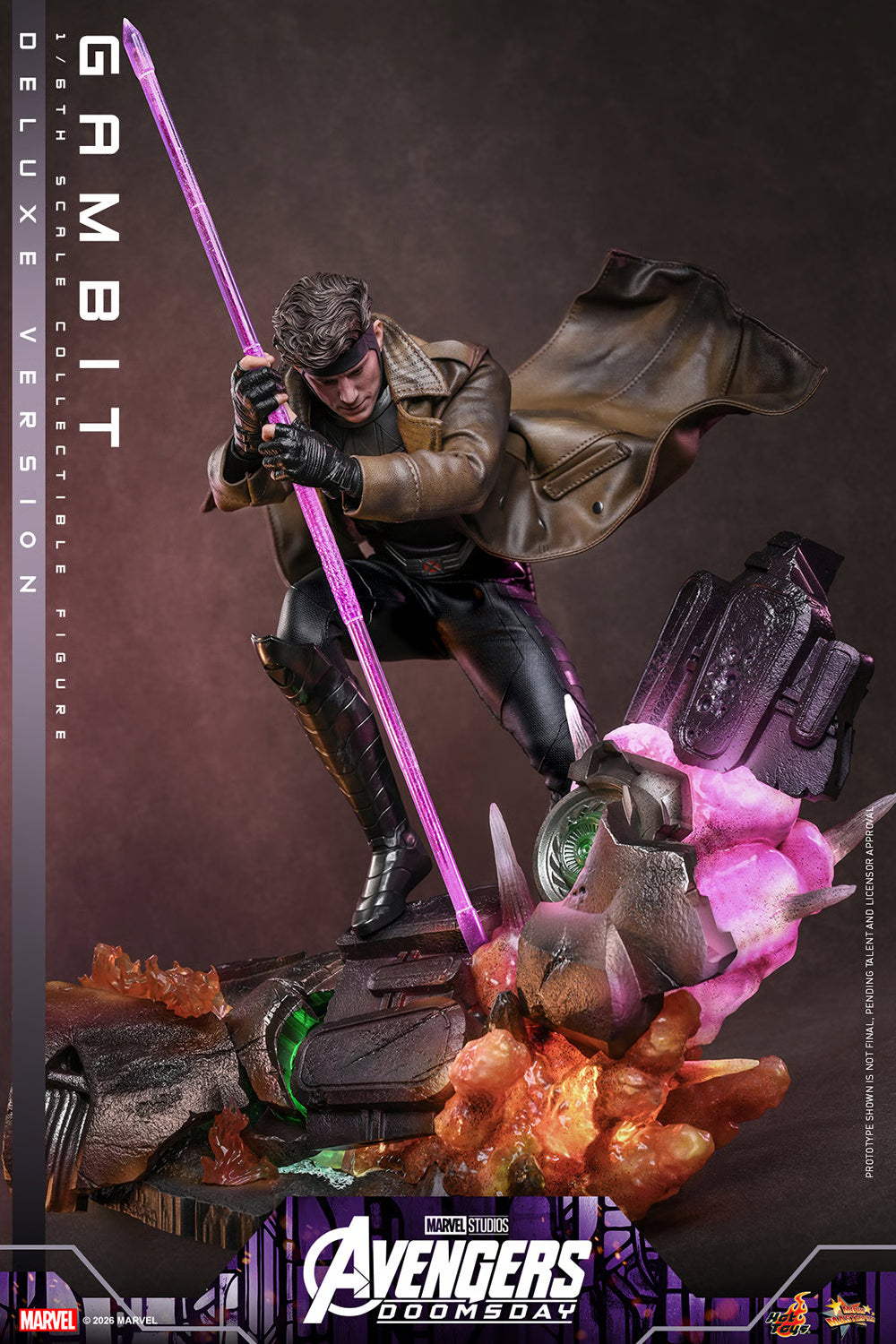 *Pre-Order* Gambit - Deluxe Version (Avengers: Doomsday) Sixth Scale Figure by Hot Toys