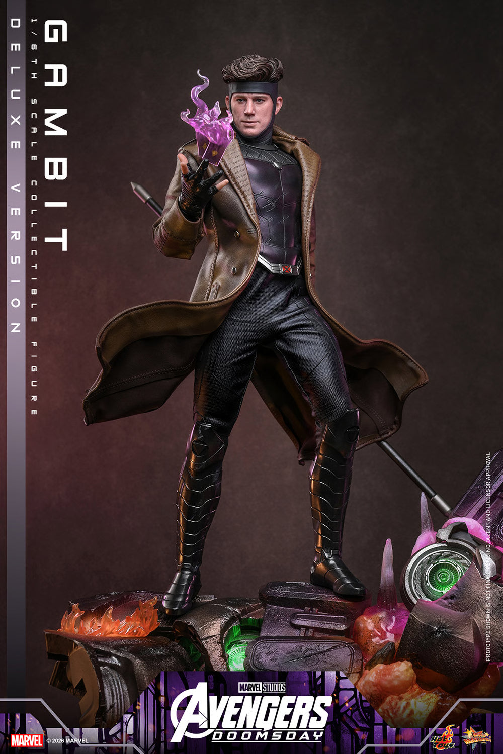 *Pre-Order* Gambit - Deluxe Version (Avengers: Doomsday) Sixth Scale Figure by Hot Toys