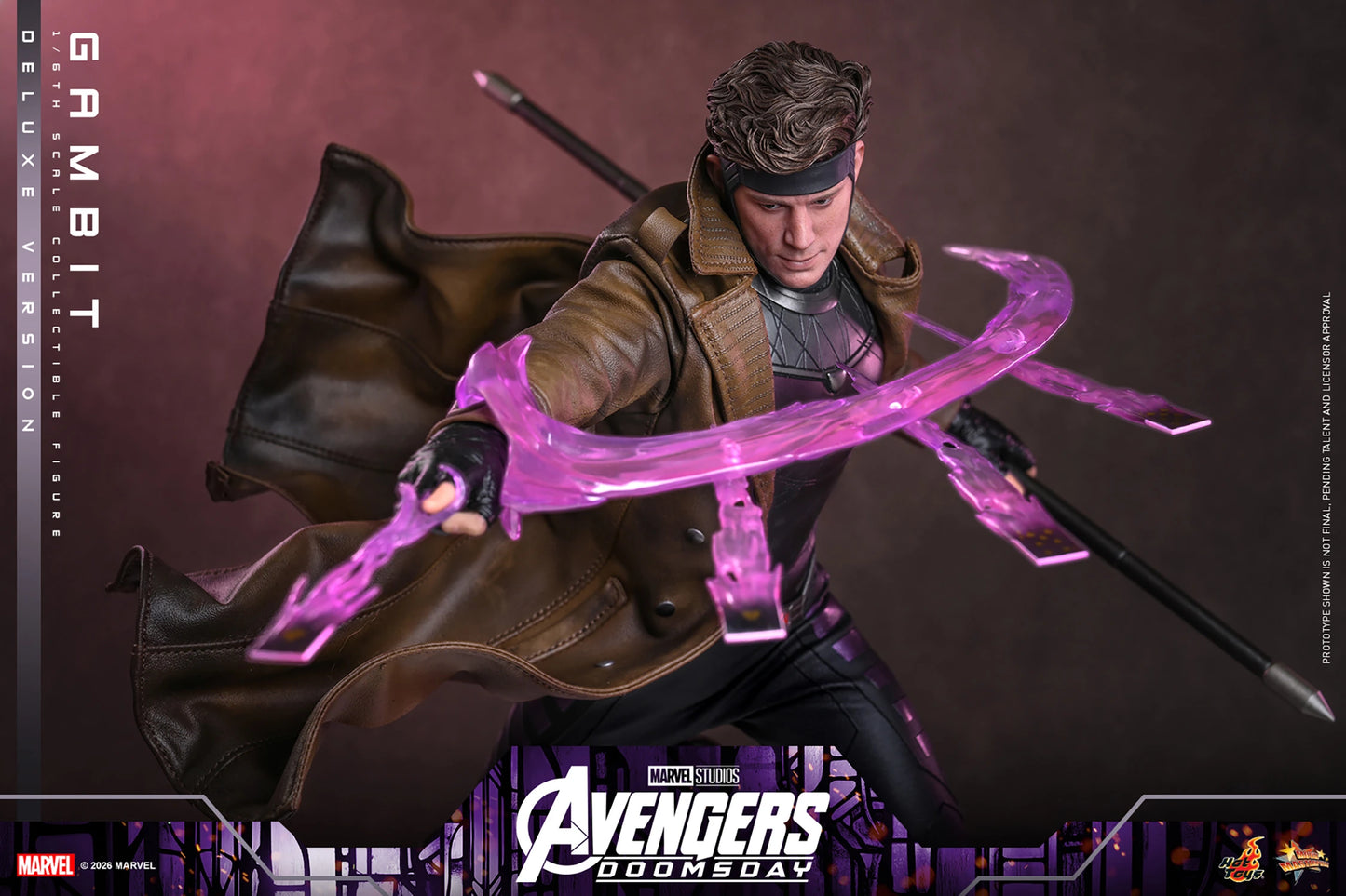 *Pre-Order* Gambit - Deluxe Version (Avengers: Doomsday) Sixth Scale Figure by Hot Toys