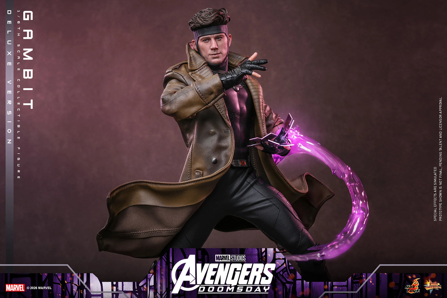*Pre-Order* Gambit - Deluxe Version (Avengers: Doomsday) Sixth Scale Figure by Hot Toys