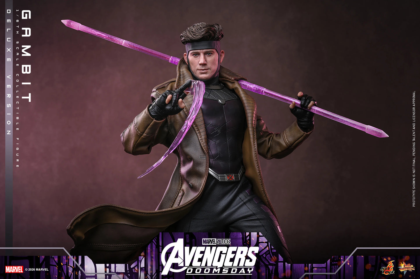 *Pre-Order* Gambit - Deluxe Version (Avengers: Doomsday) Sixth Scale Figure by Hot Toys
