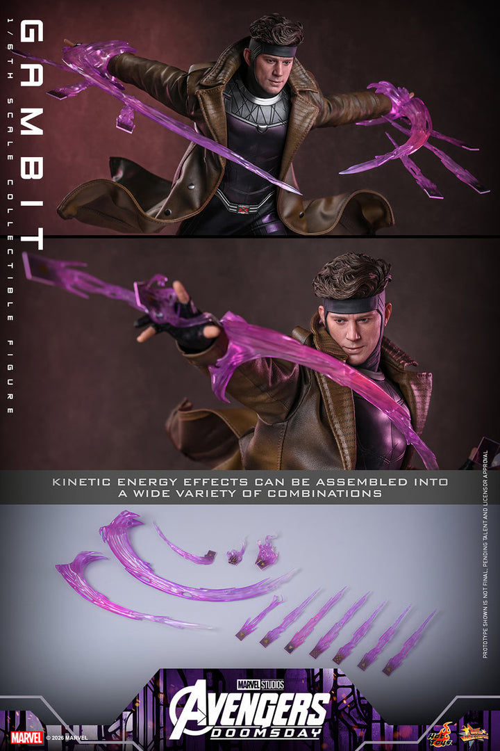 *Pre-Order* Gambit (Avengers: Doomsday) Sixth Scale Figure by Hot Toys