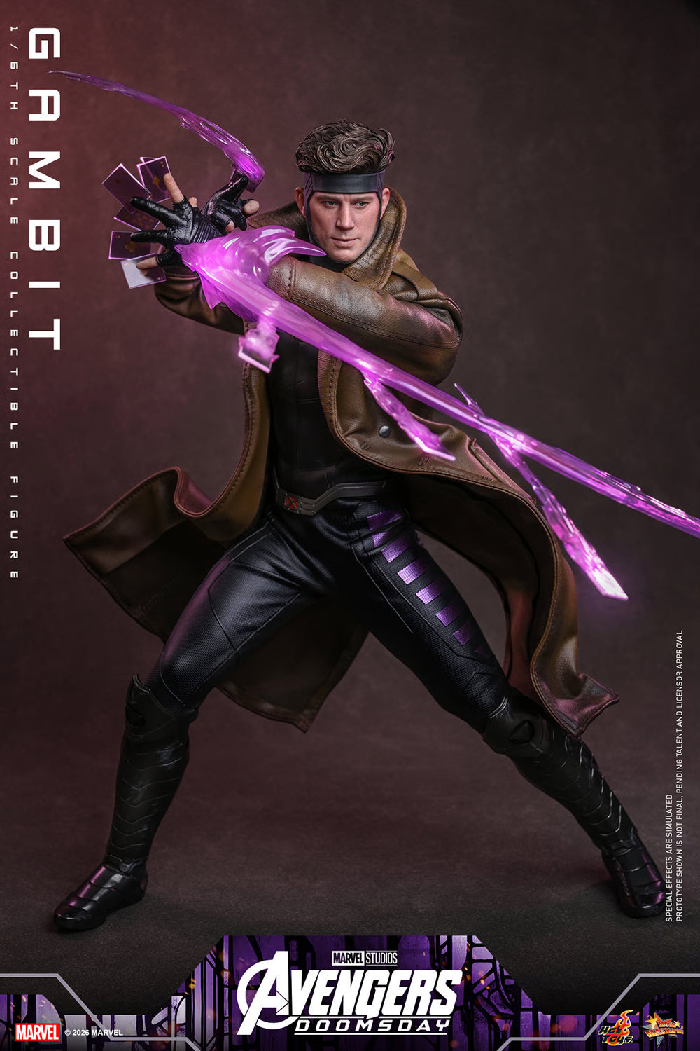*Pre-Order* Gambit (Avengers: Doomsday) Sixth Scale Figure by Hot Toys