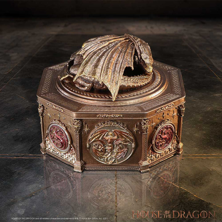 Game of Thrones House of the Dragon Syrax Dragon Sculpted Box
