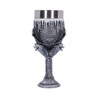Game of Thrones House Stark "Winter is Coming" Goblet