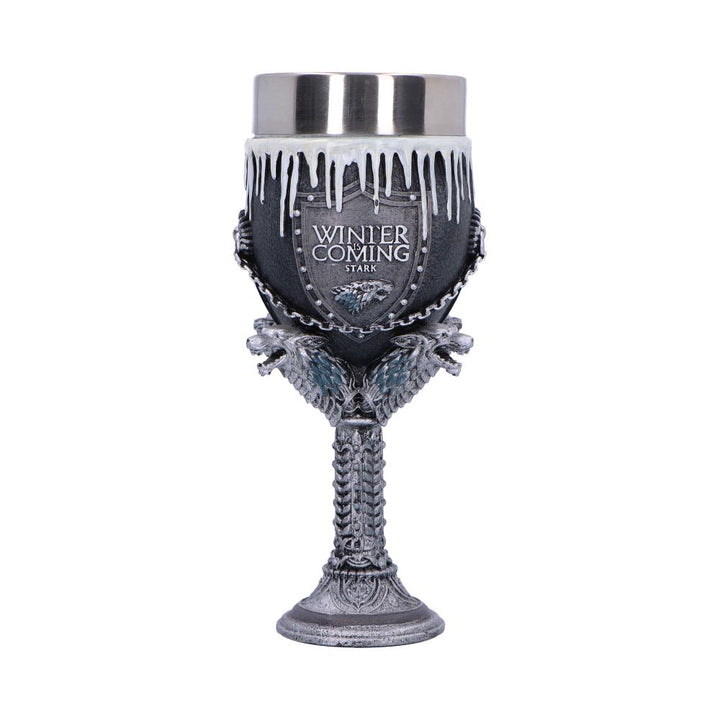 Game of Thrones House Stark "Winter is Coming" Goblet
