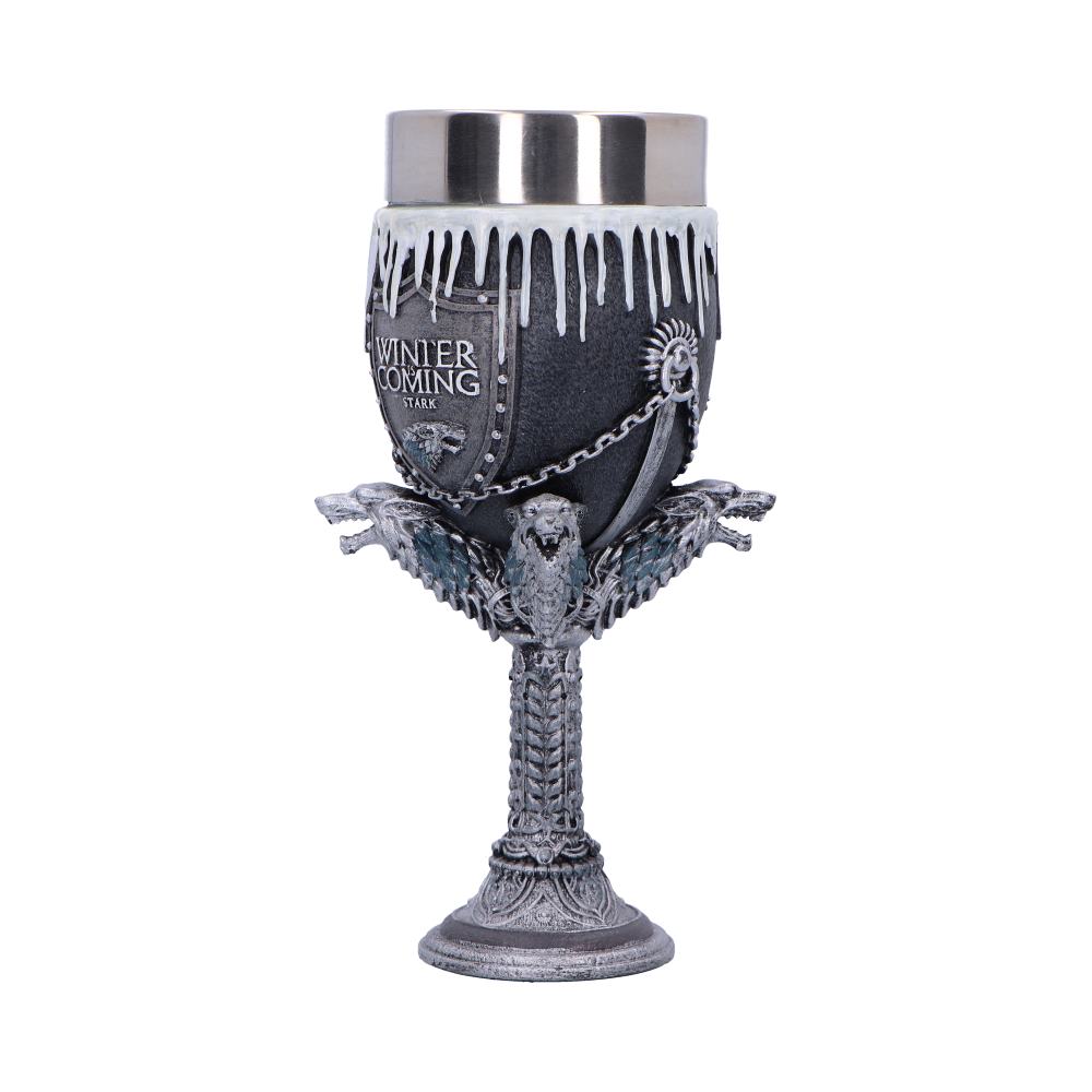 Game of Thrones House Stark "Winter is Coming" Goblet