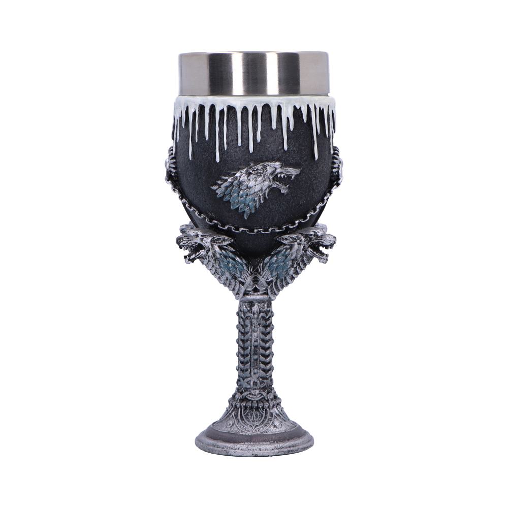 Game of Thrones House Stark "Winter is Coming" Goblet