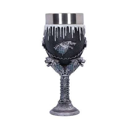 Game of Thrones House Stark "Winter is Coming" Goblet