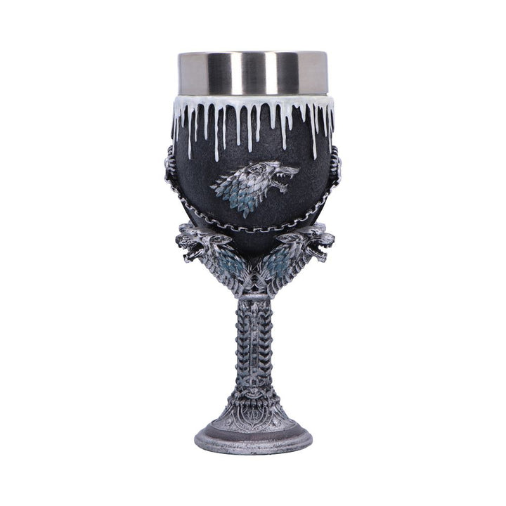 Game of Thrones House Stark "Winter is Coming" Goblet