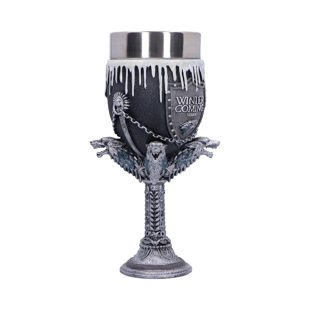 Game of Thrones House Stark "Winter is Coming" Goblet