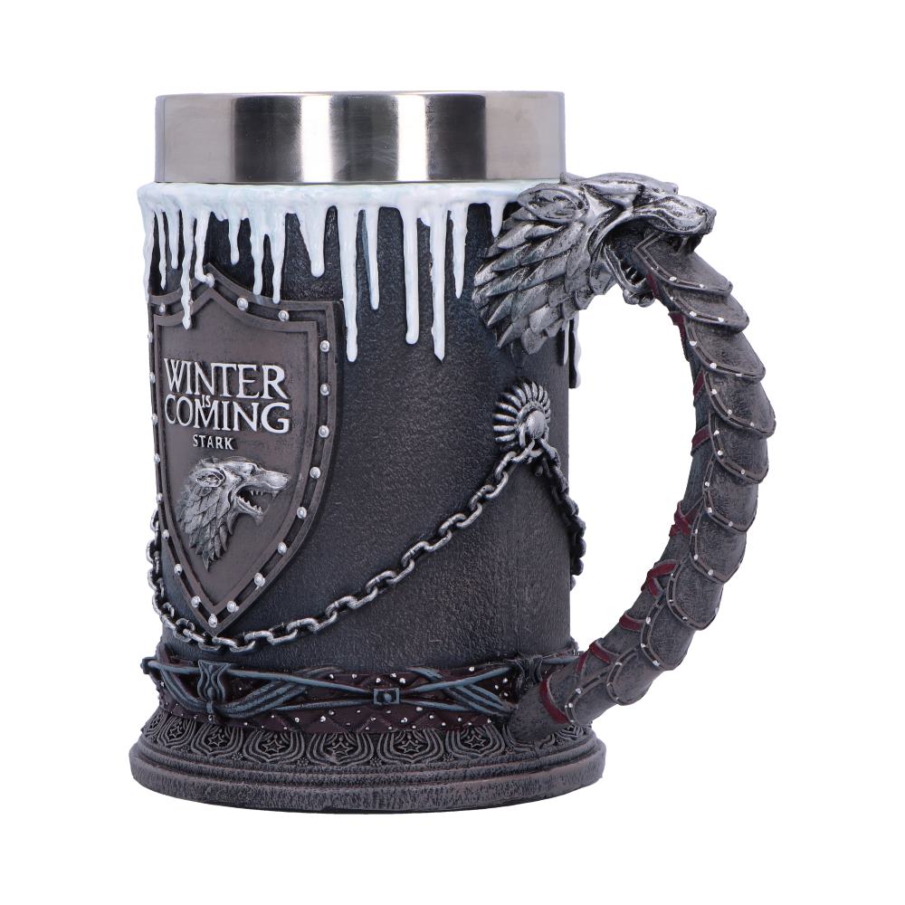 Game of Thrones House Stark "Winter is Coming" Tankard Mug