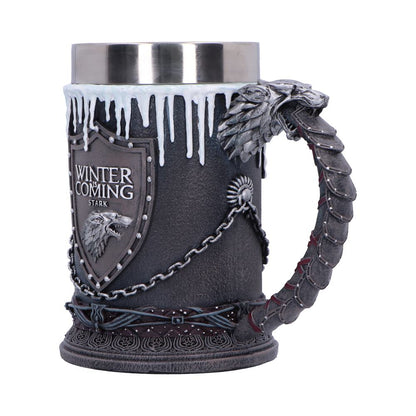 Game of Thrones House Stark "Winter is Coming" Tankard Mug
