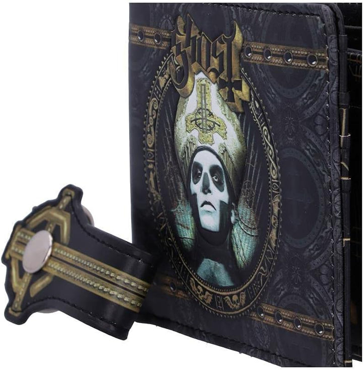 Ghost Rock Band Gold Meliora Chain Wallet