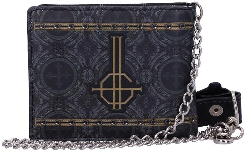 Ghost Rock Band Gold Meliora Chain Wallet