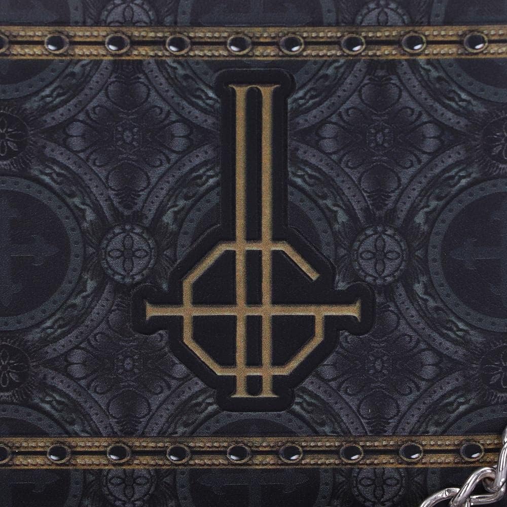 Ghost Rock Band Gold Meliora Chain Wallet