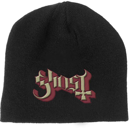 Ghost Rock Band Embroidered Logo Metal Beanie