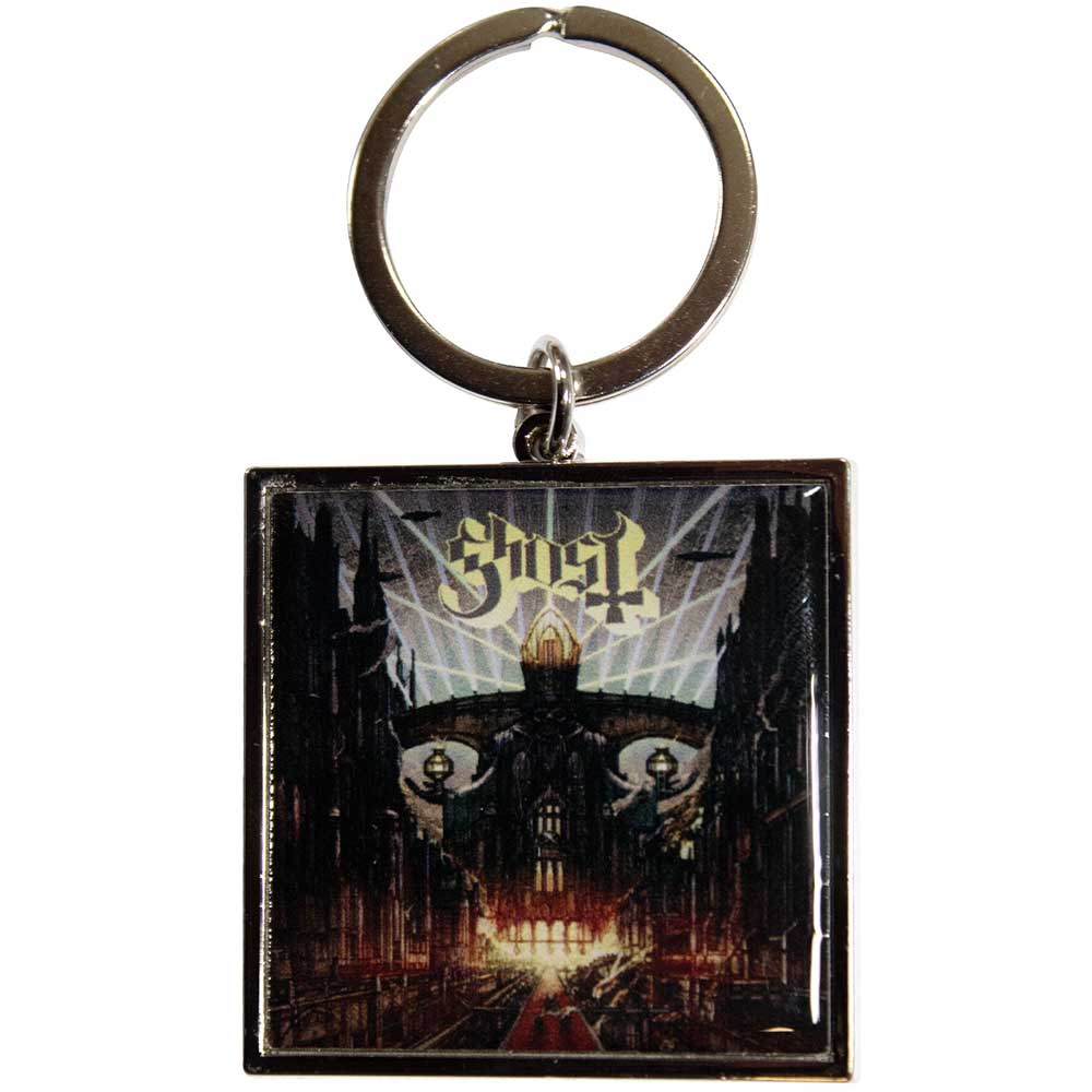 Ghost Rock Band Keychain Meliora Album