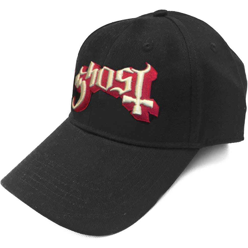 Ghost Black Snapback Hat