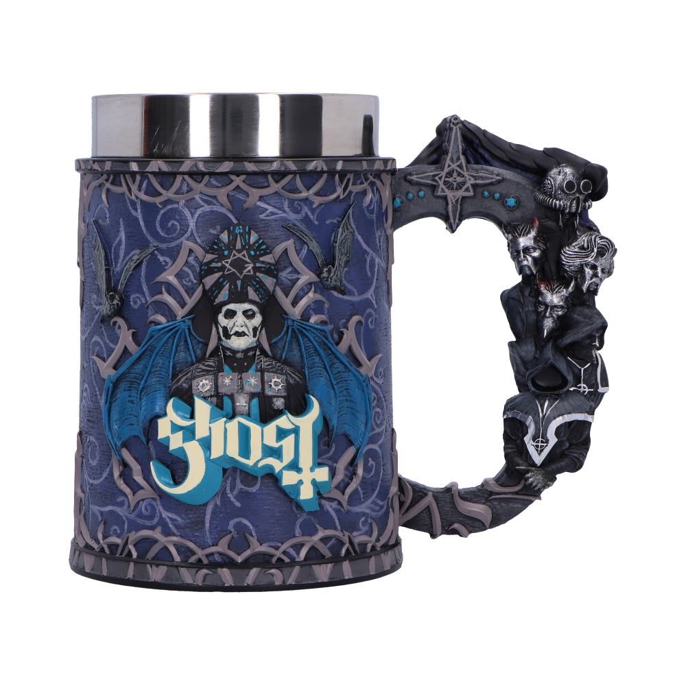 Ghost Papa Emeritus Evolution Resin Tankard by Nemesis Now
