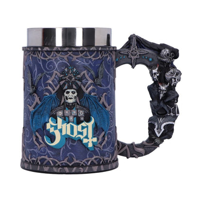 Ghost Papa Emeritus Evolution Resin Tankard by Nemesis Now