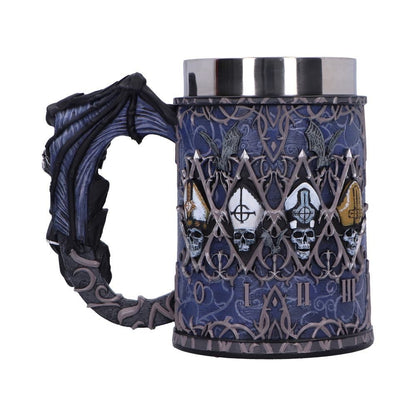 Ghost Papa Emeritus Evolution Resin Tankard by Nemesis Now
