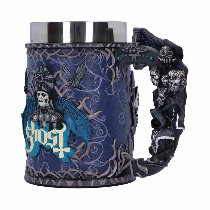 Ghost Papa Emeritus Evolution Resin Tankard by Nemesis Now