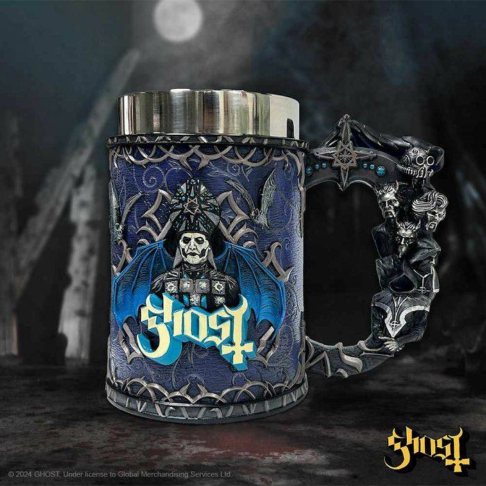 Ghost Papa Emeritus Evolution Resin Tankard by Nemesis Now