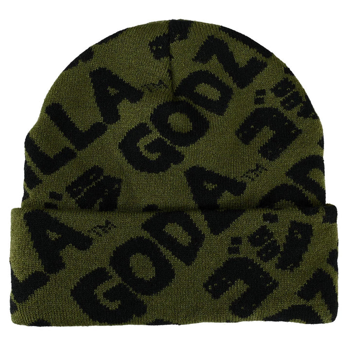 Godzilla Embroidered Beanie Hat