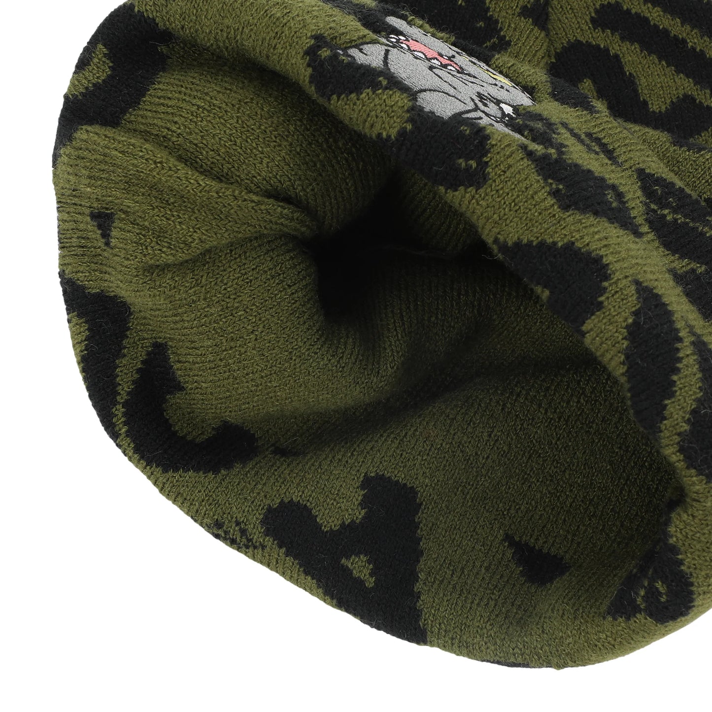 Godzilla Embroidered Beanie Hat