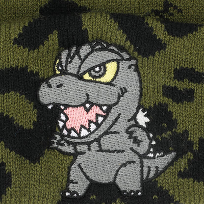 Godzilla Embroidered Beanie Hat