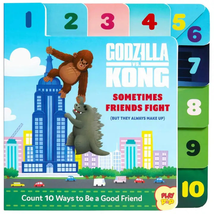 Godzilla Vs Kong: Sometimes Friends Fight (Board Book)