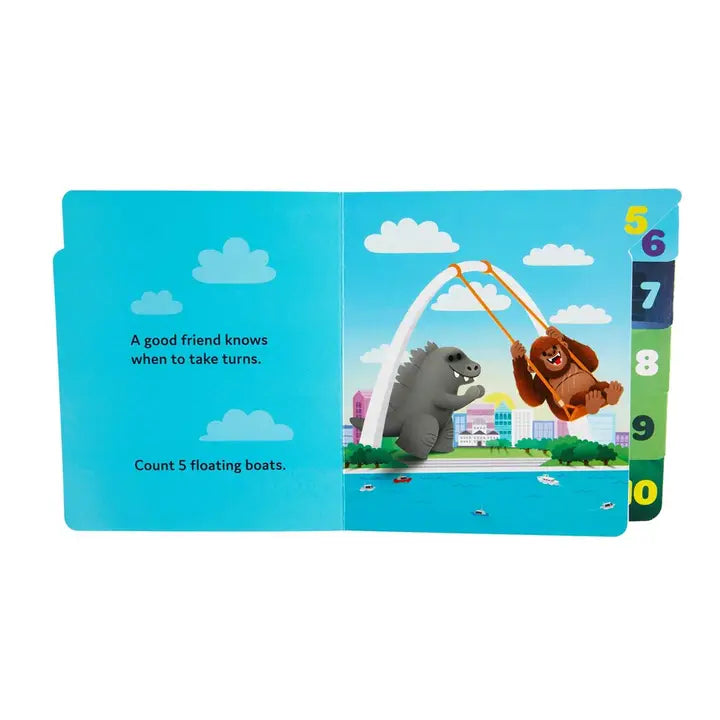 Godzilla Vs Kong: Sometimes Friends Fight (Board Book)