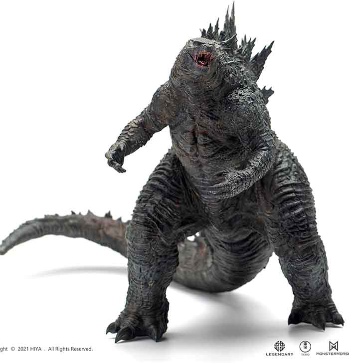 Godzilla vs Kong Godzilla Monsterverse 7 Inch Statue Figure Stylist Exclusive by Hiya Toys